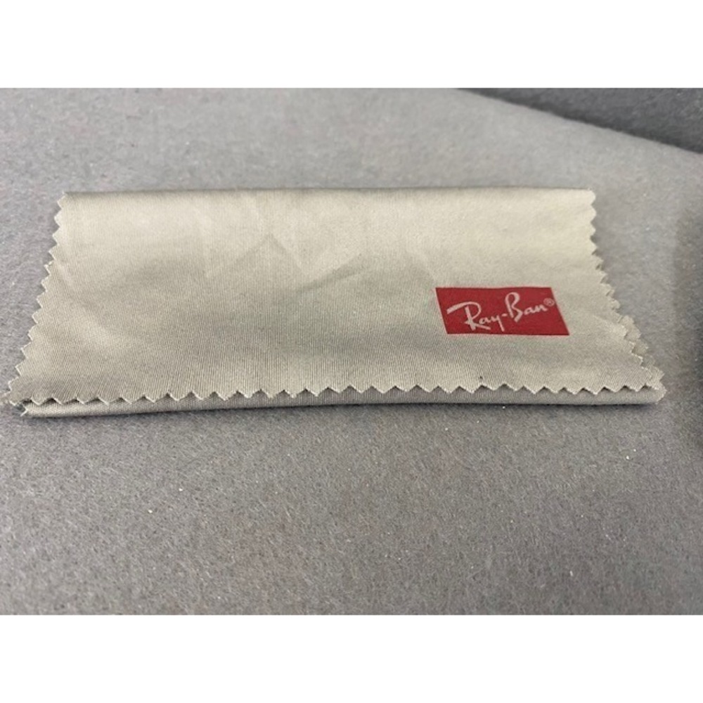Ray Ban Universal Black Medium Sunglass Case Microfiber Cleaning Cloth - Picture 6 of 8